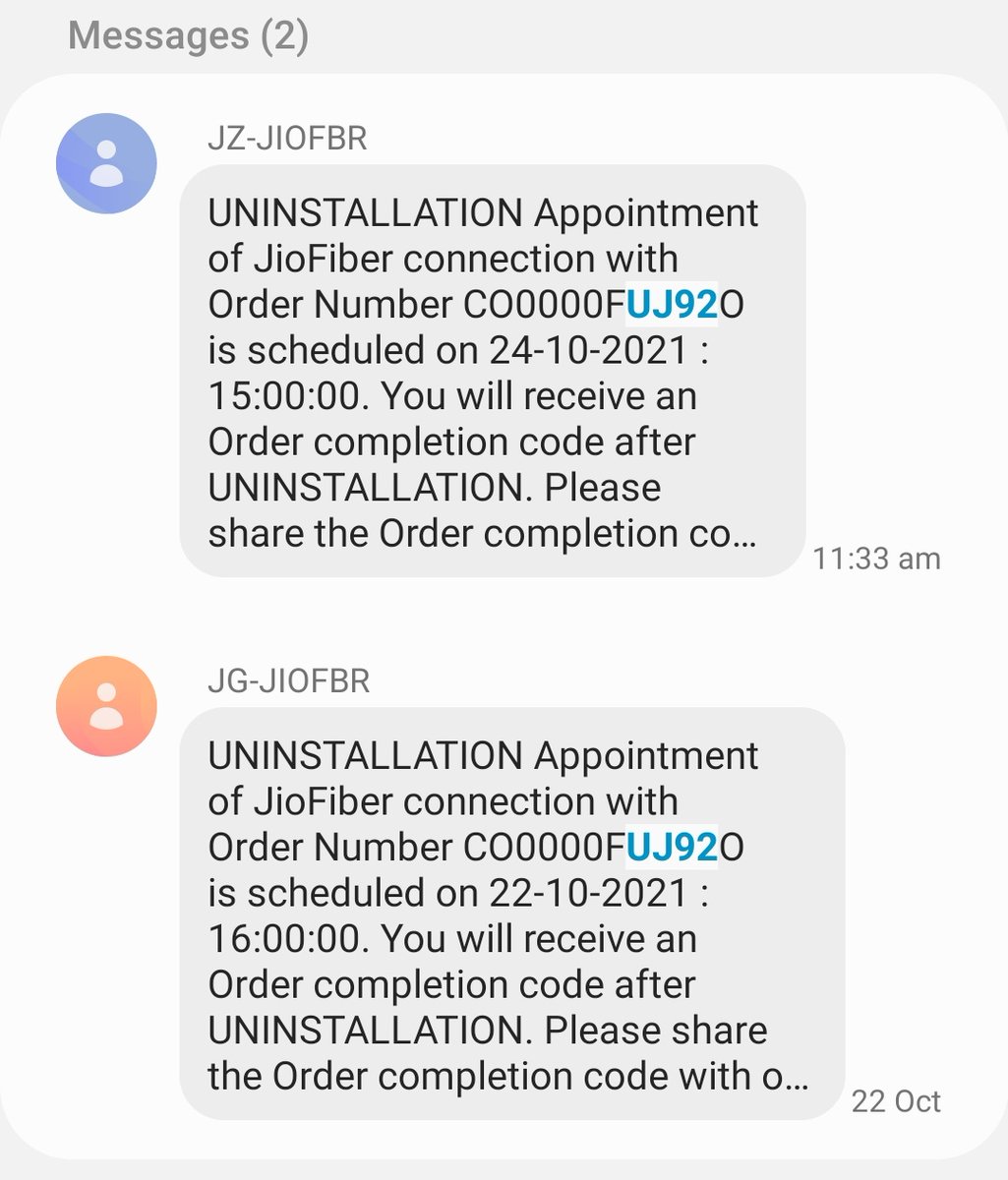 parikshitpathak's tweet photo. @JioCare BEWARE: No one at @JioCare bothers to care about customer need. I precisely asked for details of Nodal Officer as issue is pending for several days. However, what I got was another assurance. #JioCareDontCare https://t.co/46j9HZgnUn
