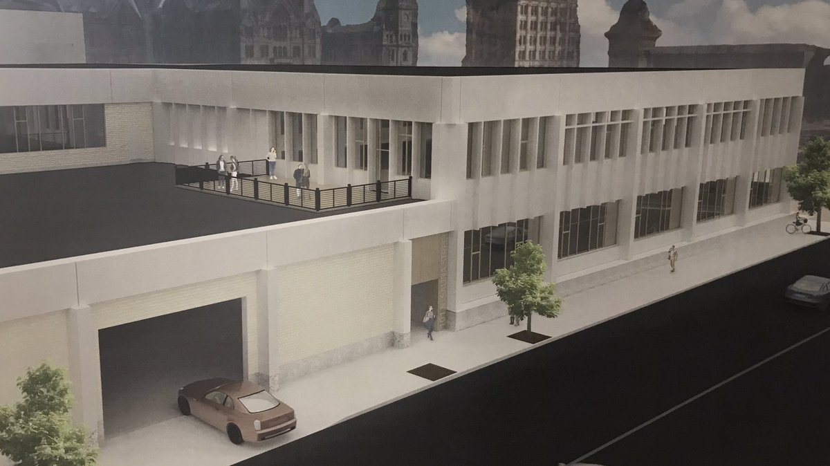 Syracuse1848's tweet image. A NEW STORY FOR A CLINTON SQUARE LANDMARK Mayor Walsh joined the project kickoff for the restoration of the former Post Standard building. @VIPStructures is turning the site into “The Post.” It will be home to VIP and ChaseDesign which is returning to downtown after 60 years.