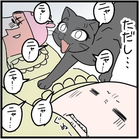 猫の優しい(?)気遣いに安眠妨害される飼い主 あるある漫画に「わかります」「どこのお家の子もそうなんだなぁ」の声 https://t.co/yjR9PEPWQf @itm_nlabより