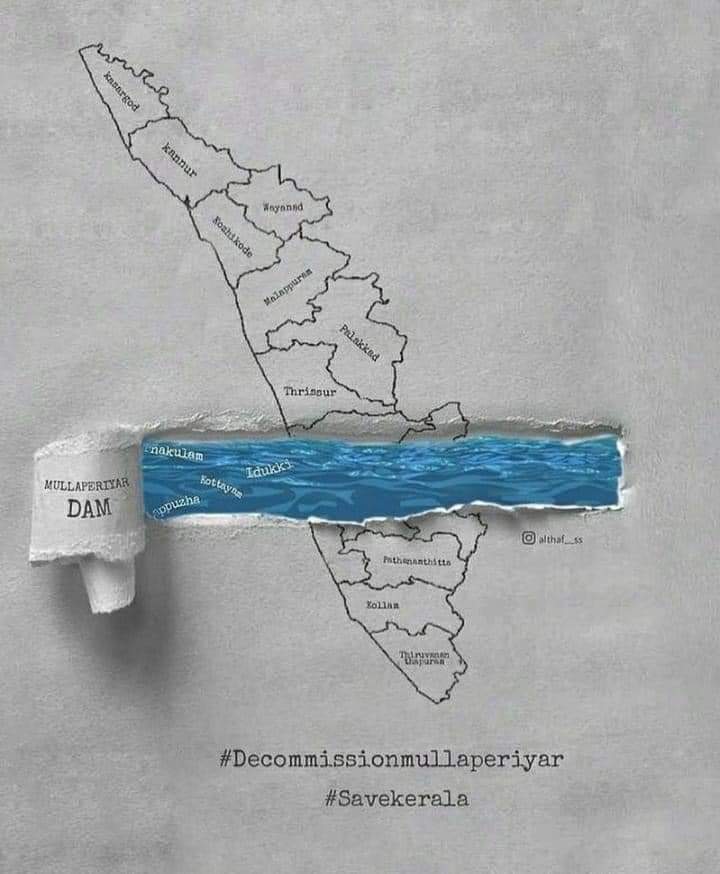 RevathyRJ1's tweet photo. Prevention is better than Cure  
Its time to react......

#Decommission_mullapperiyar_dam
#savekerala 
#MullaperiyarDecommission 
#MullaperiyarDam 
#DecommissionMullaperiyarDam https://t.co/gsULX5OhCN