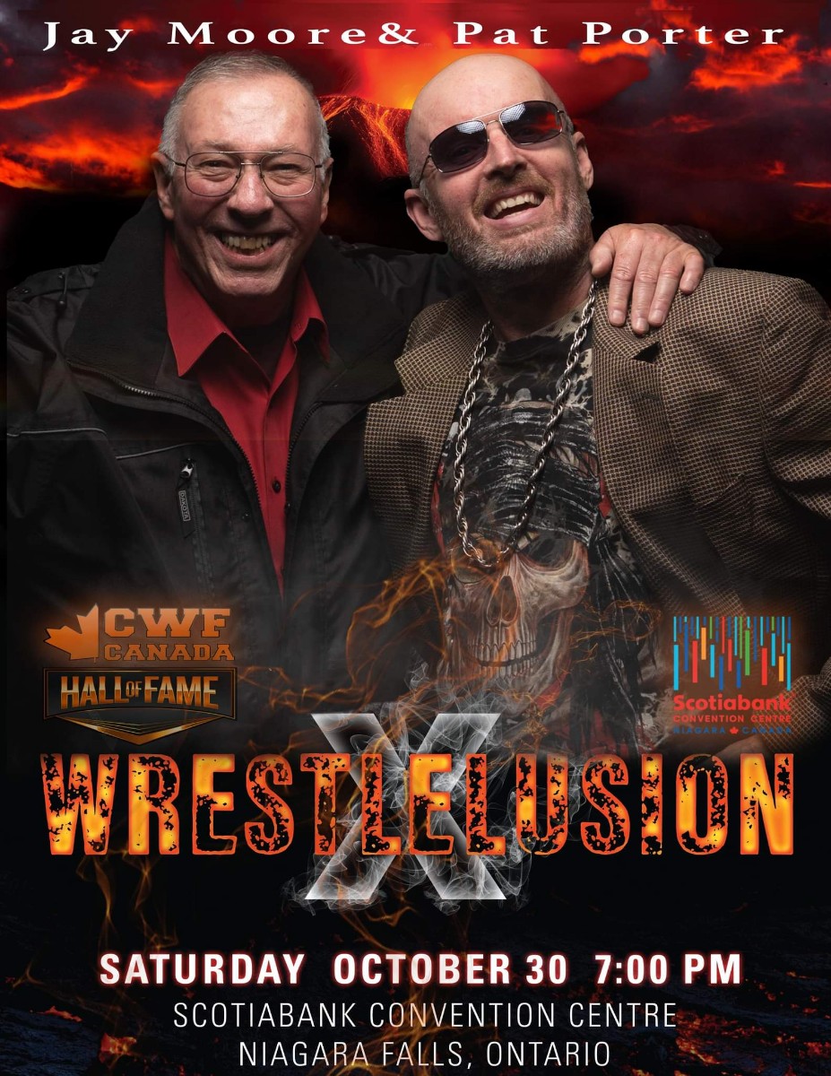 Saturday #PatPorterShow October 30! @sccniagara <a href="/CWF_CANADA/">CWFCANADA</a>