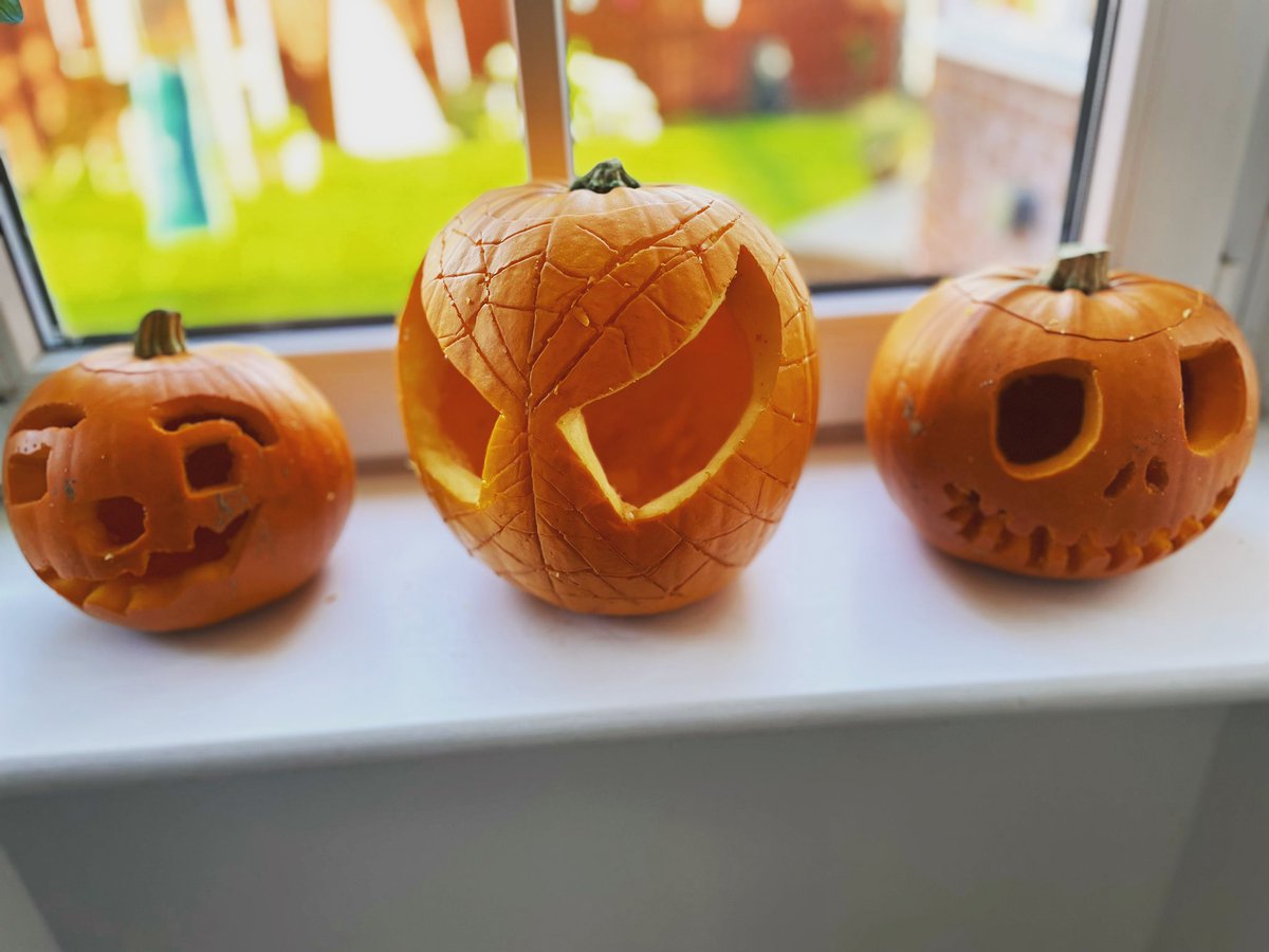 Pumpkin time! M helped… got bored after two mins! #toddlers #toddlerlife #goldfish #halloween2021