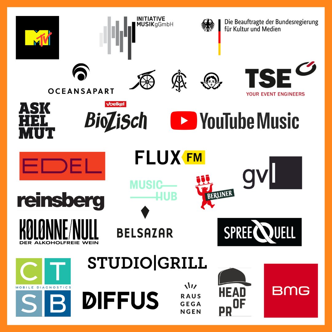 Ein so besonderer Abend wie am 06. Oktober wäre ohne unsere Förderer, Sponsor*innen, Spender*innen und Medienpartner*innen nicht möglich gewesen! Ein ganz großer Dank gilt  auch dem gesamten Team und allen ehrenamtlichen Helfer:innen, den Mitgliedern des Vereins für Popkultur!