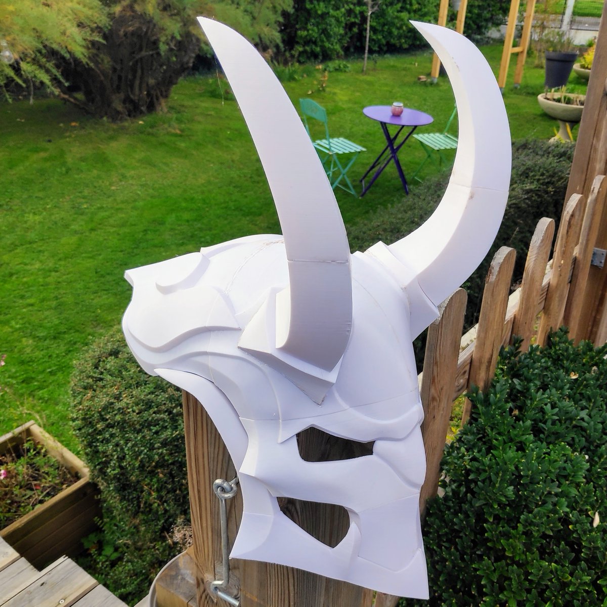 wericless's tweet photo. Impression du masque Blood Moon Jhin #LeagueOfLegendsFanArt .
Environ 100 heures pour imprimer toutes les pièces sur @Prusa3D Mini+
https://t.co/cYGuuBebGQ.
Fichier d'origine ici : https://t.co/uKvN8GkBuF.
@Cults3D @LoL_France #3dprint #3dpinter #3Dprinting #3dprinted https://t.co/OZOt7oYMy1