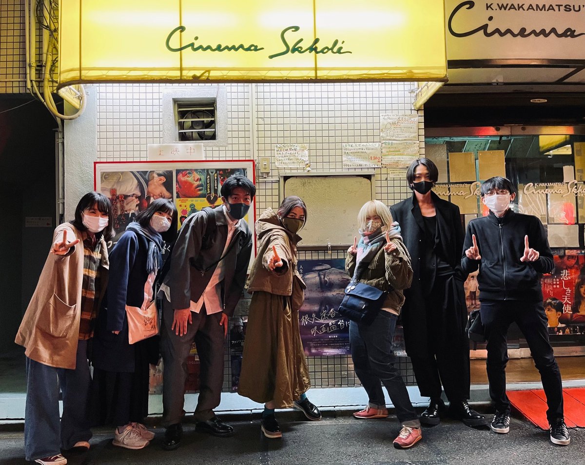 nappo74's tweet photo. ちなみに「#上村奈帆映画祭」初日の11月27日にはネヤカンの上映がありますが、ネヤカンをスコーレさんで上映してもらったのはちょうど1年前の11月28日でした😊😊あっという間〜🎬

#ネヤカン https://t.co/2ChKv7logB