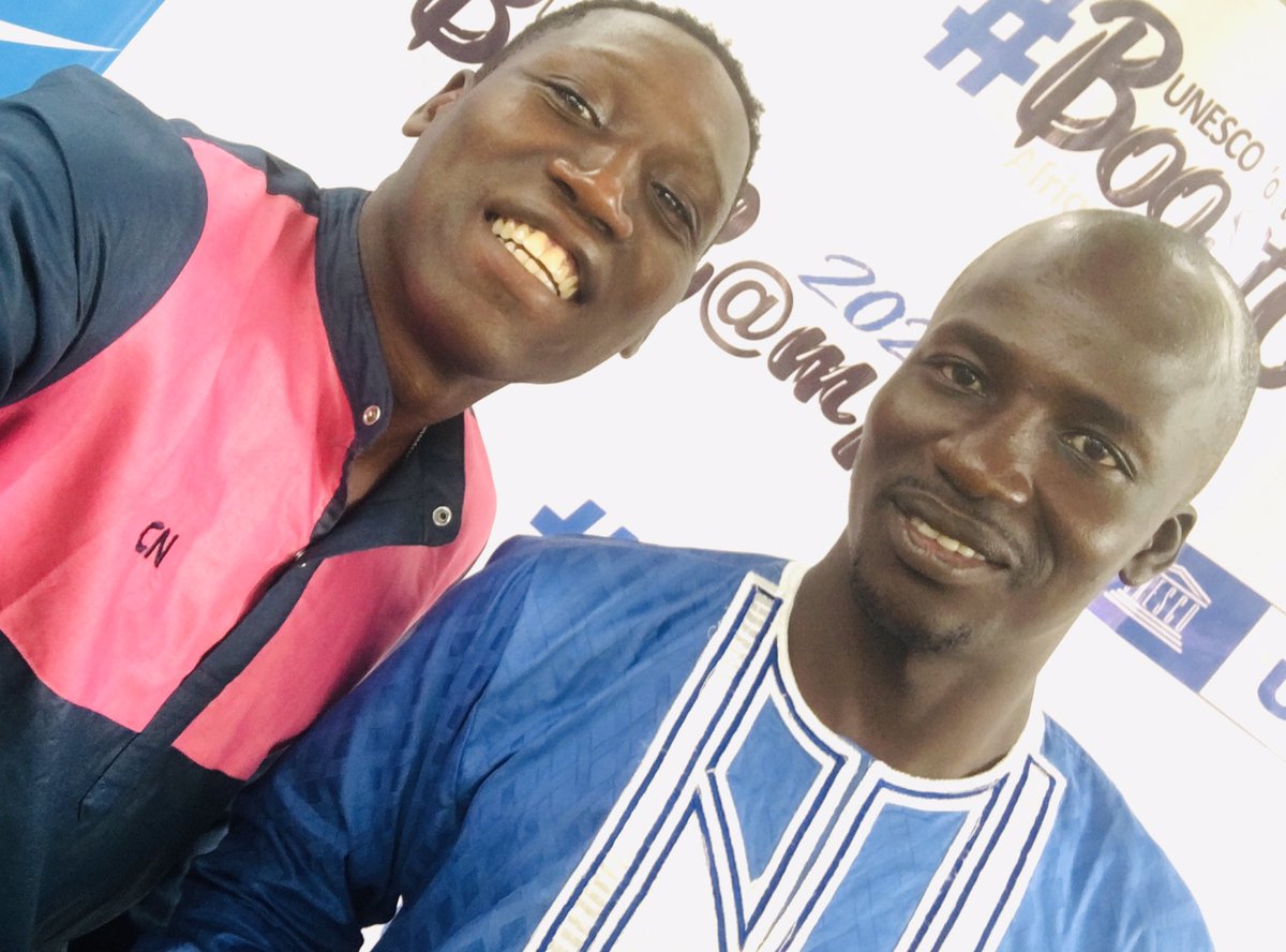 cedric_mimbe's tweet photo. Rencontre avec mon frère et tous alumni @yalidakar @NPinah venu du Tchad 🇹🇩 pour le #BoostCamp2021 #UNESaYouthICTcet partage son expérience. De bons moments d’échanges et de networking. L’#Afrique plus que jamais unie grâce à sa #jeunesse dynamique et #innovante. Welcome to 🇨🇲🌍 https://t.co/BtN6zPy3td