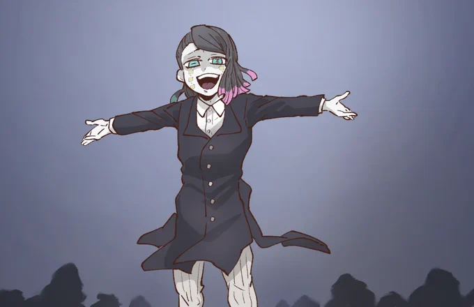 OPの魘夢くんめっちゃリピートして見てます。
めっちゃ動いてて好きです😊 