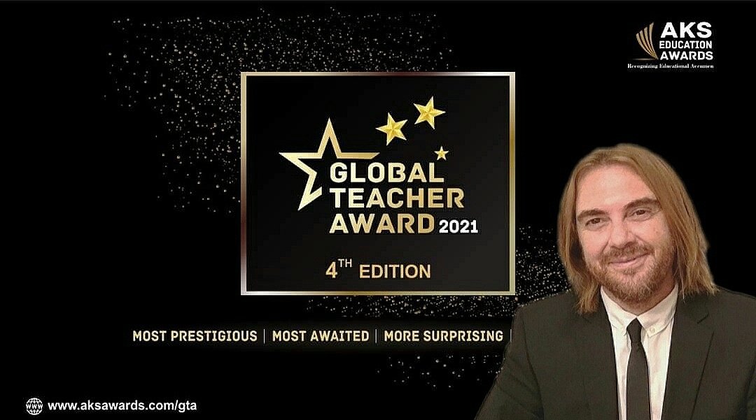 MaestroLuisAnes's tweet photo. GLOBAL TEACHER AWARD 2021 
La ceremonia de entrega de premios será en vivo en Youtube y Facebook hoy 24.10.2021 @ 12:30PM horas en España ��🇸 (04:00 PM IST India Standard Time).  

Enlaces:
📢https://t.co/xtxLkCwbkw
📢https://t.co/9FkplW9WeW https://t.co/K3RTU8I9ET