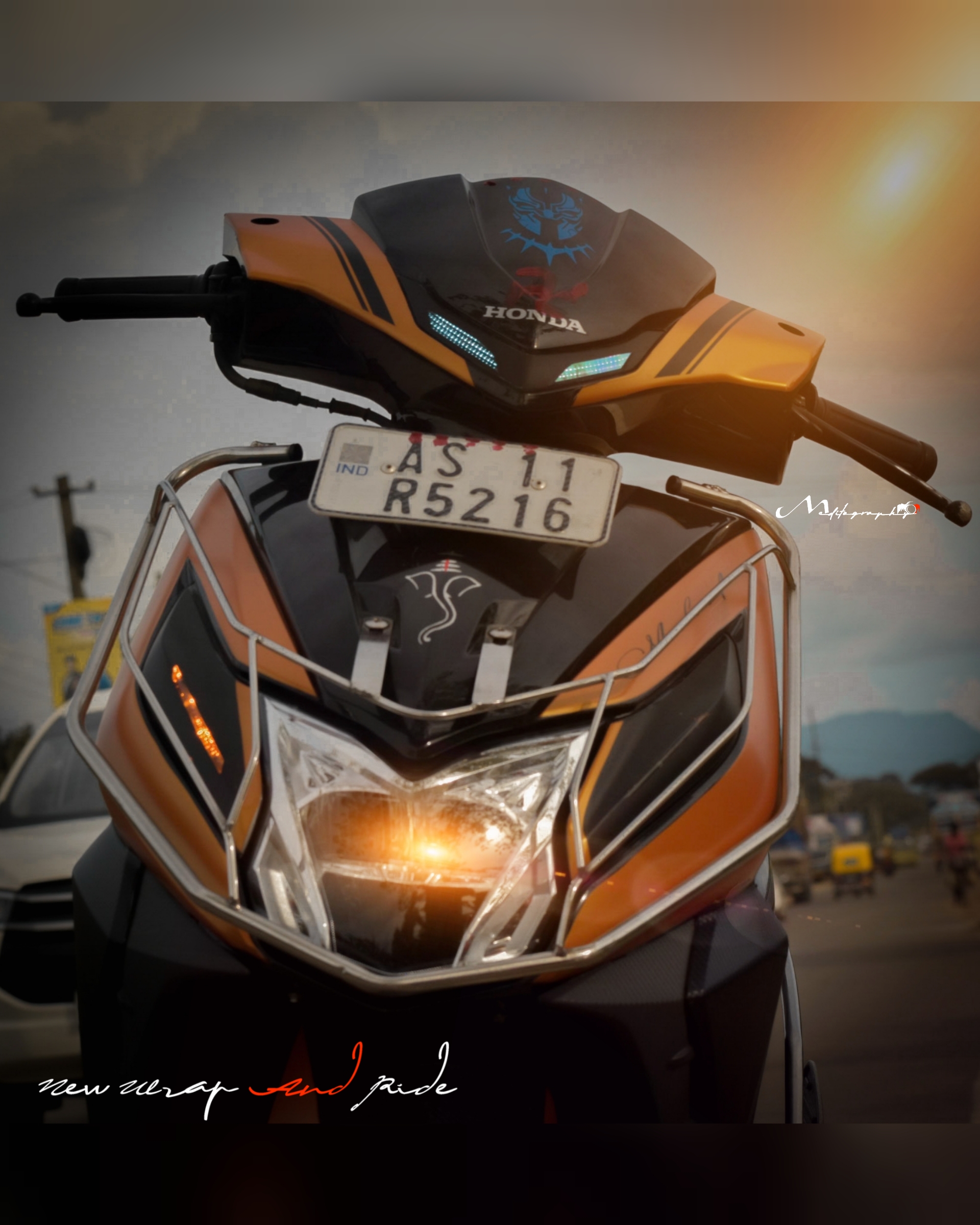 Honda dio bs6 modified hotsell