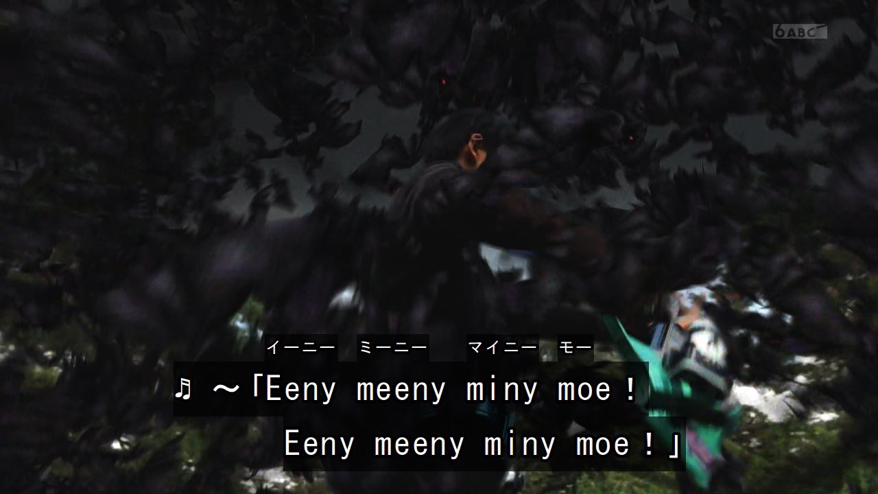 Twitter 上的 T エビルの変身音 どーちーらーにしよーうかなーの歌らしい 大二とカゲロウのどちらか 大二vsカゲロウ 大二 カゲロウに勝ってくれー 仮面ライダーリバイス 仮面ライダーエビル T Co Eqipc9bpt1 Twitter