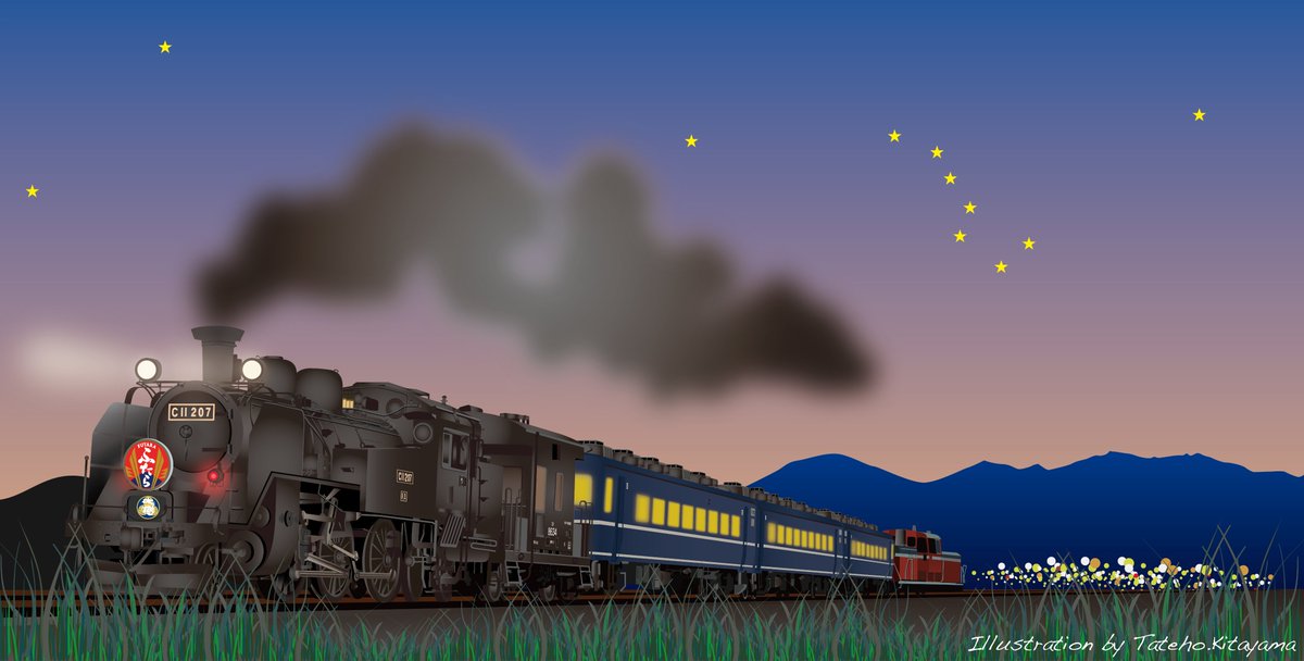 Twoucan 蒸気機関車 の注目ツイート イラスト マンガ