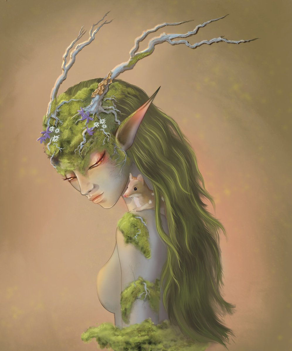 TeenyFletcher's tweet photo. #folktober day 9 - dryad

List by @sineateruk 

#dryad #folktober2021 #fantasyart #drawtober #Folklore #digitalart #quoll https://t.co/cPPkJLIbXo
