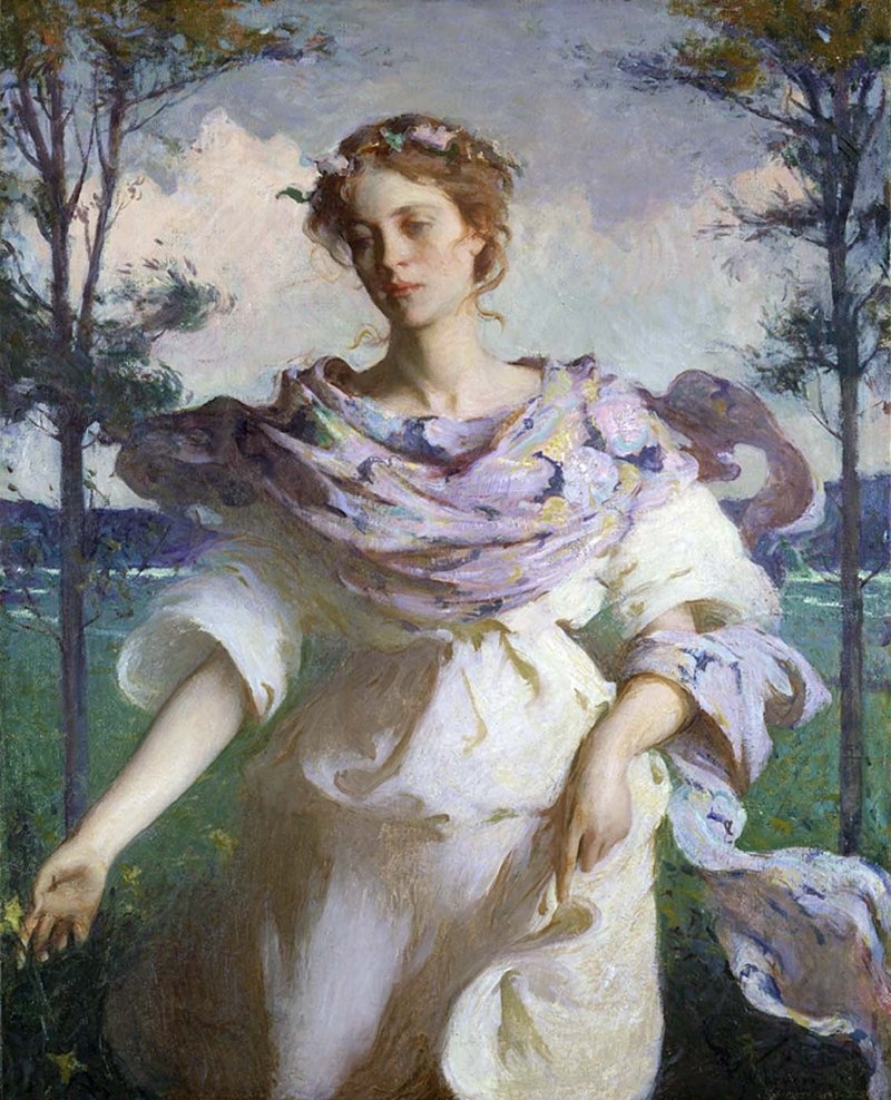 @paoloigna1 Frank Weston Benson ... Buona giornata Paolo :-)