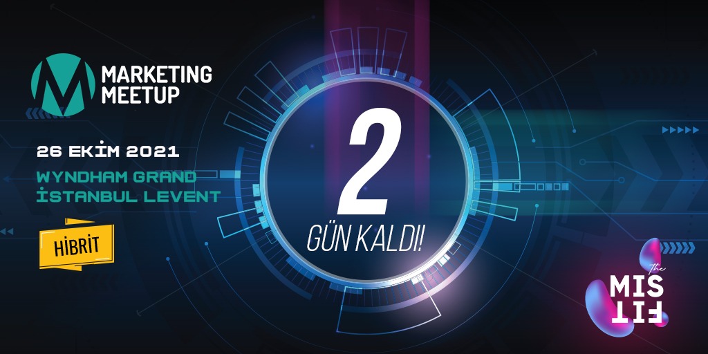 İş zekâsına, analitiğe ve entelektüelliğe odaklanarak klişelere meydan Marketing Meetup etkinliğine 2 gün kaldı.

Siz de hala biletinizi almadıysanız erken kayıt avantajını kaçırmayın!

marketingmeetup.org

#MarketingMeetup #TheMisfit