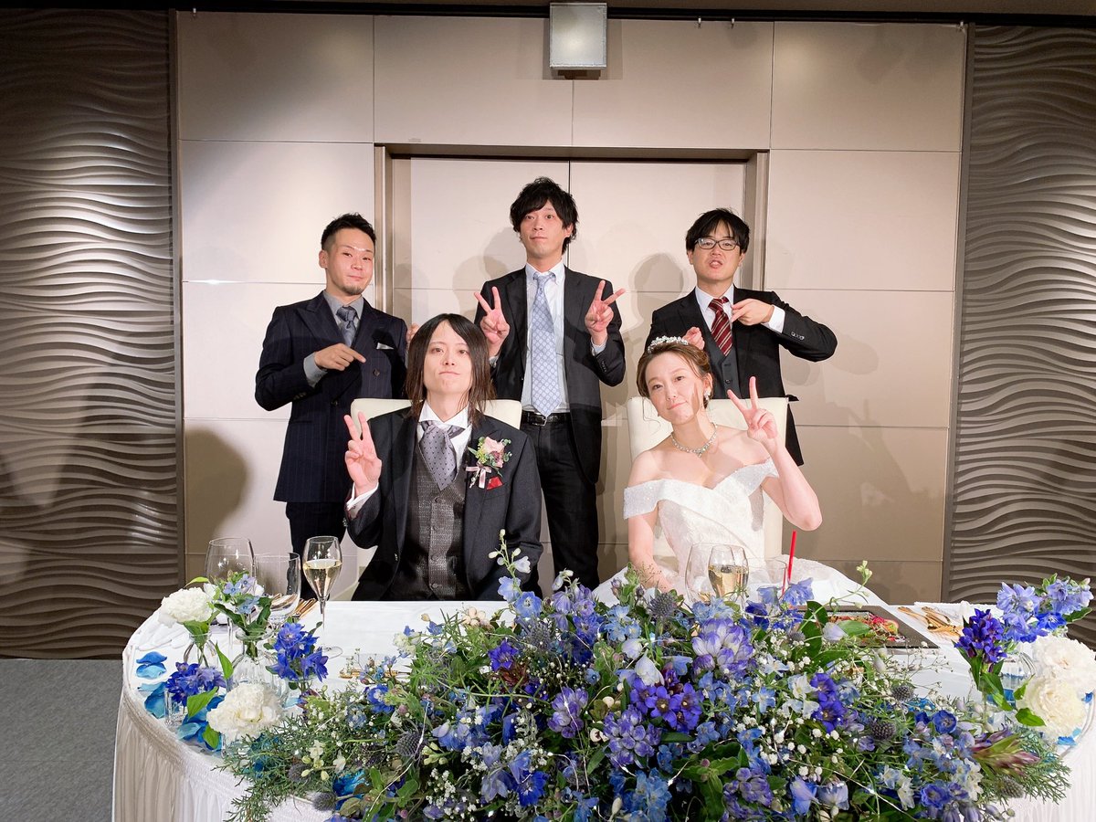 queueb_cube's tweet photo. 山本研人、美貴さん！
ご結婚おめでとうございます！㊗️ https://t.co/nkLMv0fiiU