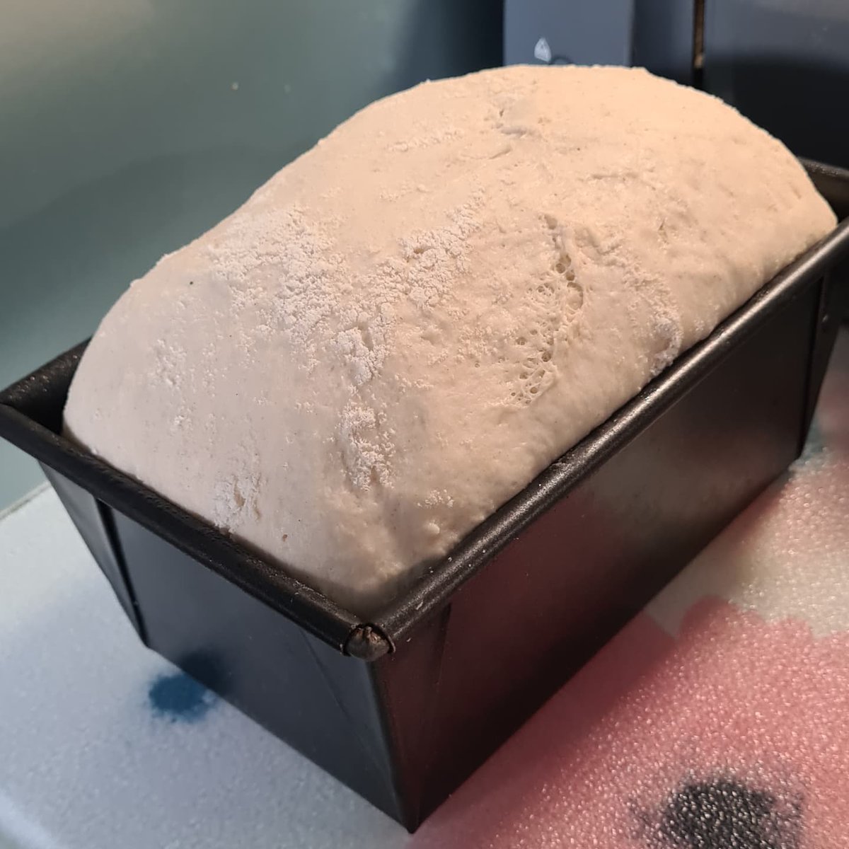 Kez_Ray18's tweet photo. A bit of #breadmaking this morning... trying out the functions on the new oven #breadproofing #breadbaking

Proof will be in the tasting once it cools down

#Neff #baking https://t.co/Q77UnYj7sU