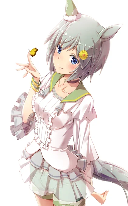 セイウンスカイ。先日単発ガチャで、久々に新キャラで来てくれたので描いてみた～。キャラガチャは1日1回の単発しか引いてないので、来てくれると本当にうれしい。 #ウマ娘 