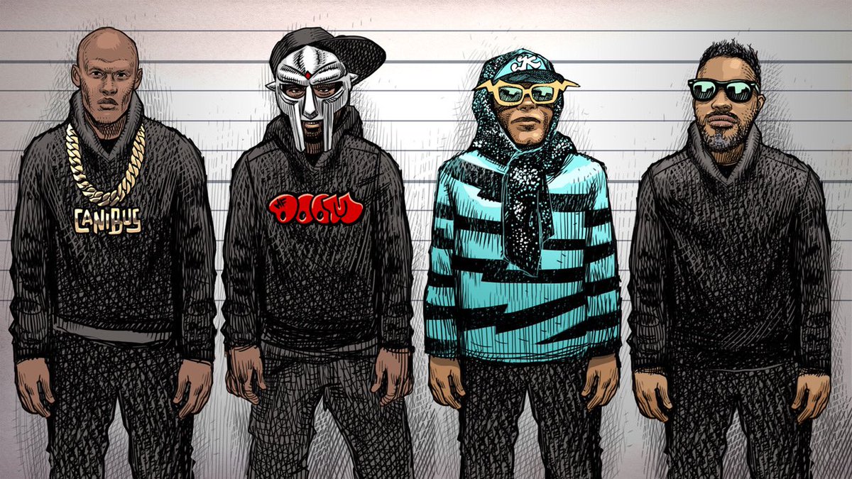 DanLish1's tweet photo. Some shots from CHASE video featuring:
Canibus, Koop Kieth and MF DOOM

Video: 
https://t.co/9ZT9Dq8Ors 

@officialkoolkeith 
@therealcanibus 
@mfdoom 
@mfdoomofficial 
@doomlegacy 

#danlish #justintime #koolkieth #canibus #mfdoom #inkpen #animation #hiphop #rapmusic https://t.co/6P1Ri2ejj8