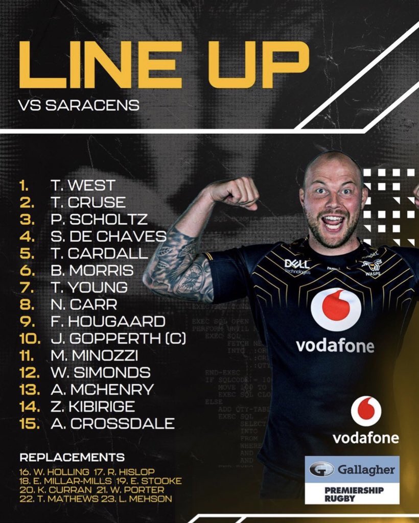 #RugbySaracens tweet media