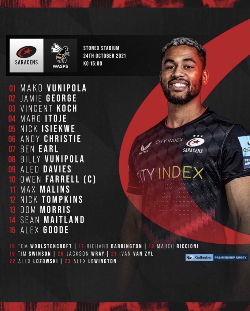 #RugbySaracens tweet media