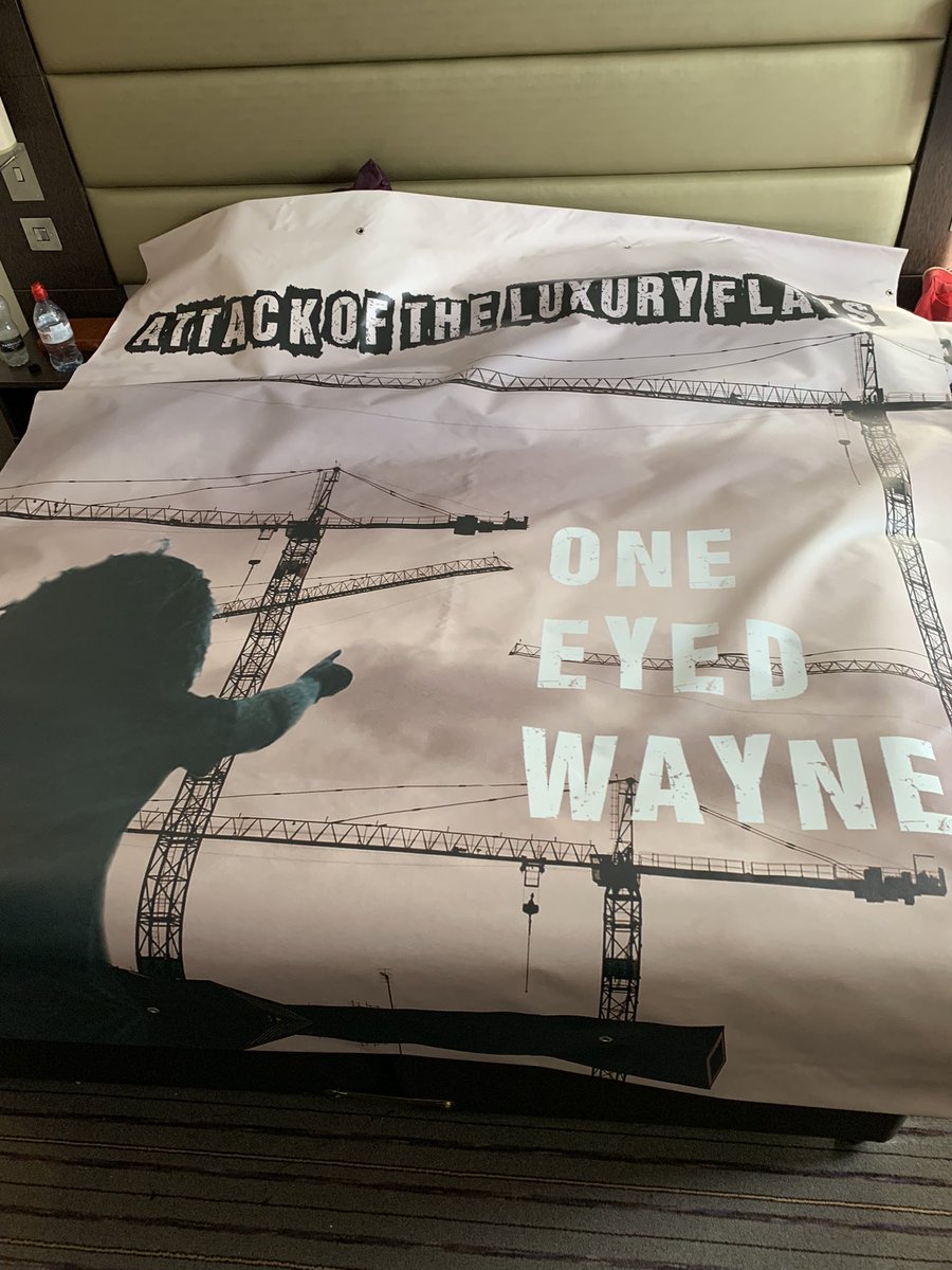 Attack Of The Luxury Flats bedspread every home should have one