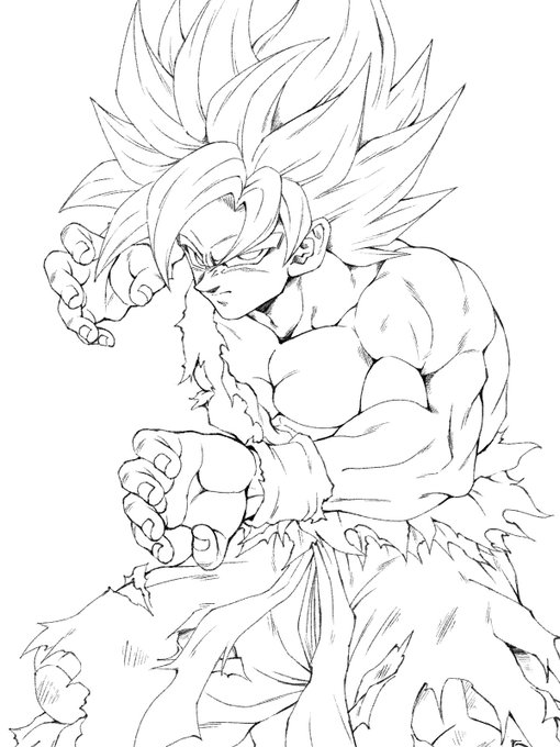 塗り絵載せときます。
もし良ければ!🙏
#ドラゴンボール 