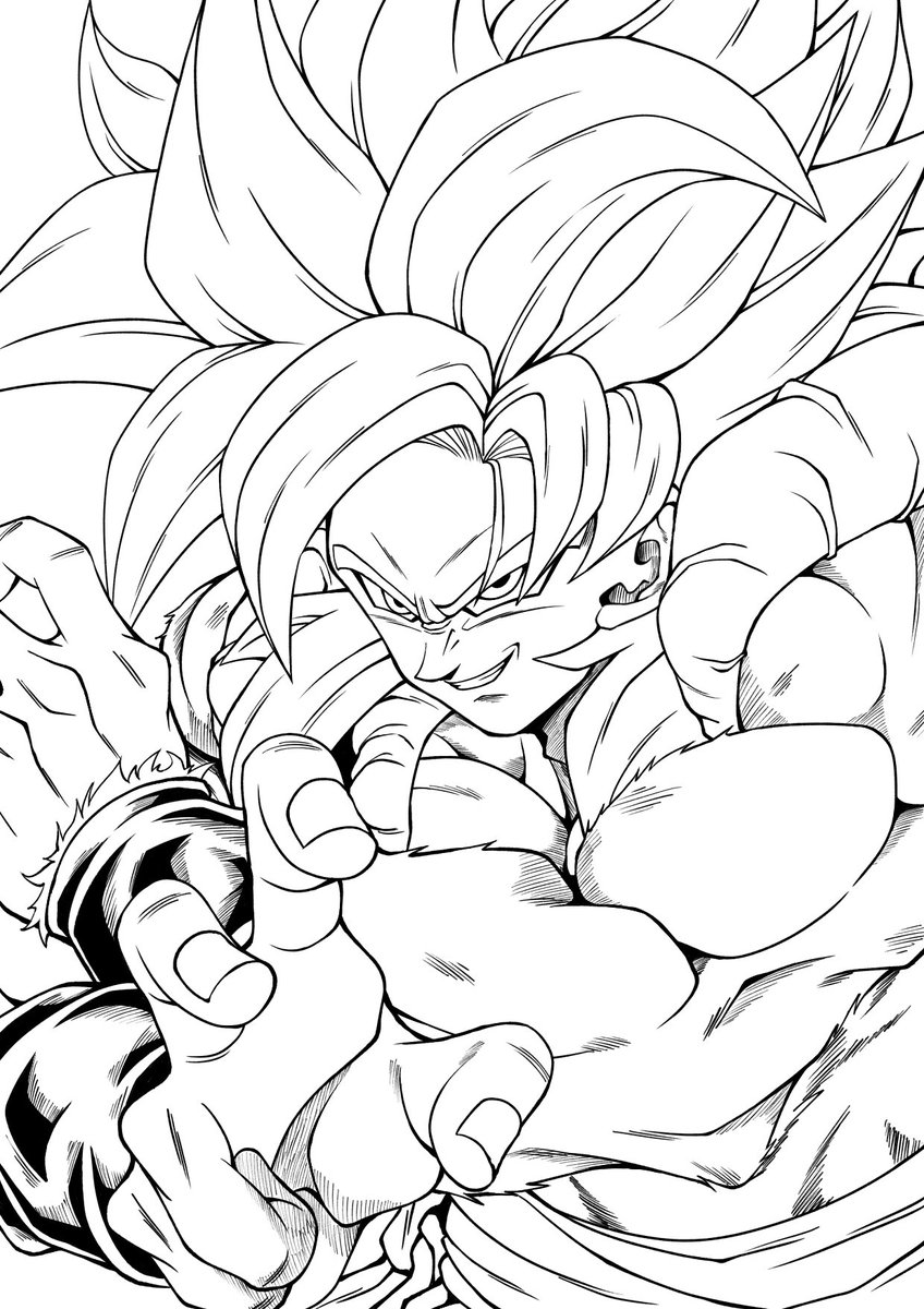 塗り絵載せときます。
もし良ければ!🙏
#ドラゴンボール 