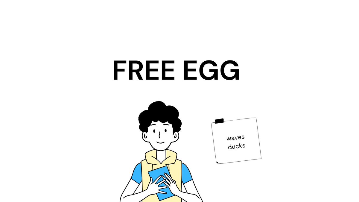 mart111no's tweet photo. 🔥 Hello, hunters! Another distribution 0.03 EGG for you! Conditions:
1. Be subscribed to my account and to the @wavesducks account.
2. Make a retweet of this post.
3. Mark 3 friends in the comments.
The winners will be selected randomly on October 26. Good luck!
#WavesDucks #NFT https://t.co/6bNpMsNkB7