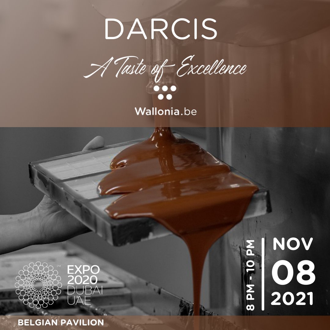 To the delight of gourmets, ✨#CHOCOLATE✨will be the star of the evening, at the @BEpavilion2020 on the @expo2020dubai on Monday November 8 during our #Walloniabrusselsweek 💫

Subscribe now to this event via THIS LINK ➡ linktr.ee/awexuae

#expo2020dubai #belgianpavilion