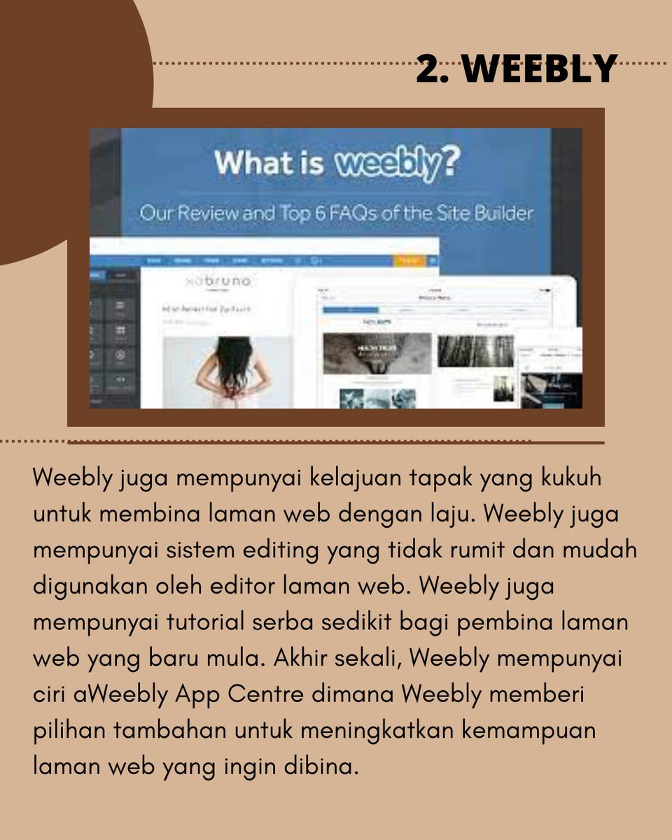 bbestsakba's tweet photo. Pada bulan lepas, kami pernah kongsikan dengan anda beberapa pembangun laman web yang sering digunakan. Untuk kali ini, jom kita lihat 3 lagi website builder yang mudah dan percuma! Semoga bermanfaat #spektrumilmu #birolw https://t.co/v1oOFRTaXn