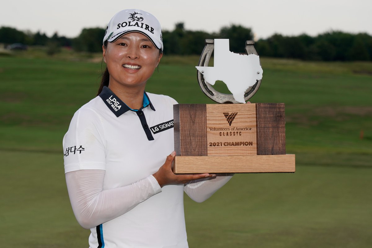 LPGA's tweet photo. It's trophy season for Jin Young Ko! 🏆🏆🏆🏆 https://t.co/6v0ZgBaHkM