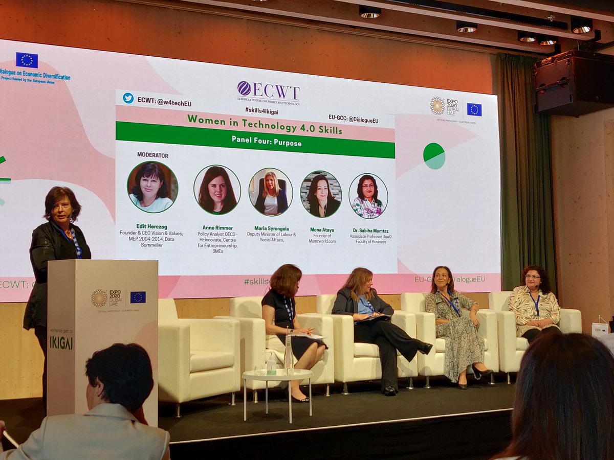 eudraft's tweet photo. #skills4ikigai @DialogueEu @w4techEU this is purpose. Lucky those that hear this panel https://t.co/rPm3CXS6Mi