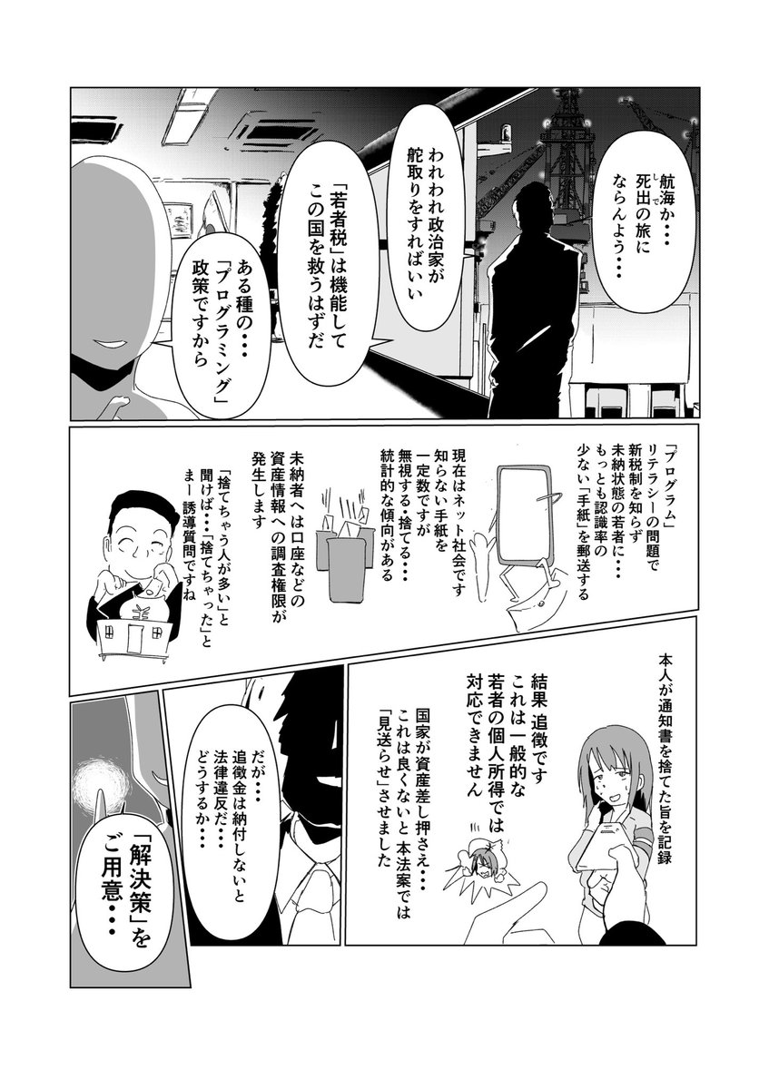フィクション「若者税が導入された国」(6/8) 