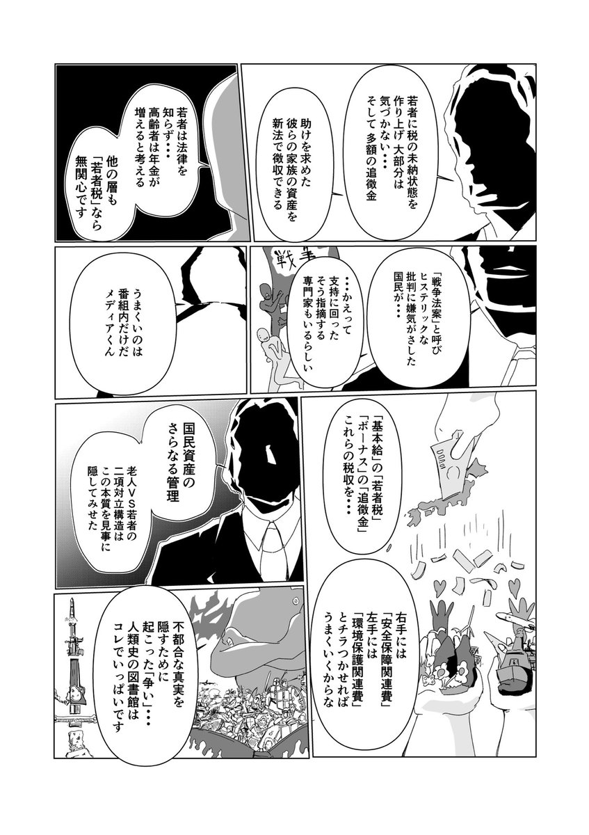 フィクション「若者税が導入された国」(7/8) 