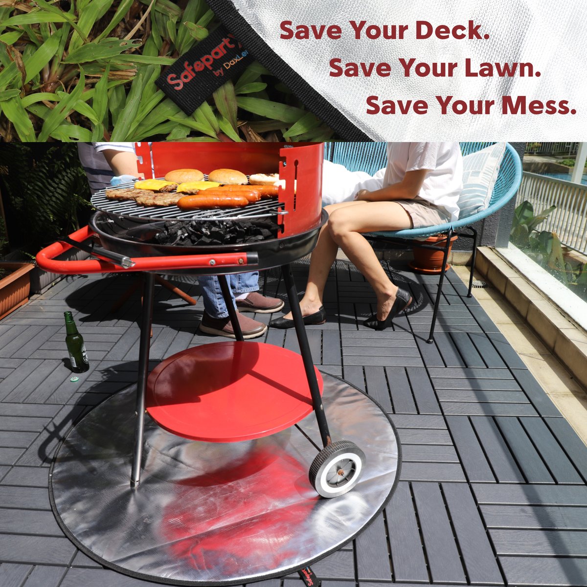 TheDaxlena's tweet photo. Safeparty Fire Pit BBQ Grill Mat is fantastic to use under a grill or fire pit to catch any hot drippings that may spill or splatter when cooking. https://t.co/UETbzLywyb
#Daxlena #Safeparty #FireproofMat #FirePitMat #FirePit #DeckProtector #PatioProtector #GrillMat #BBQMat https://t.co/h3dW3DBrei