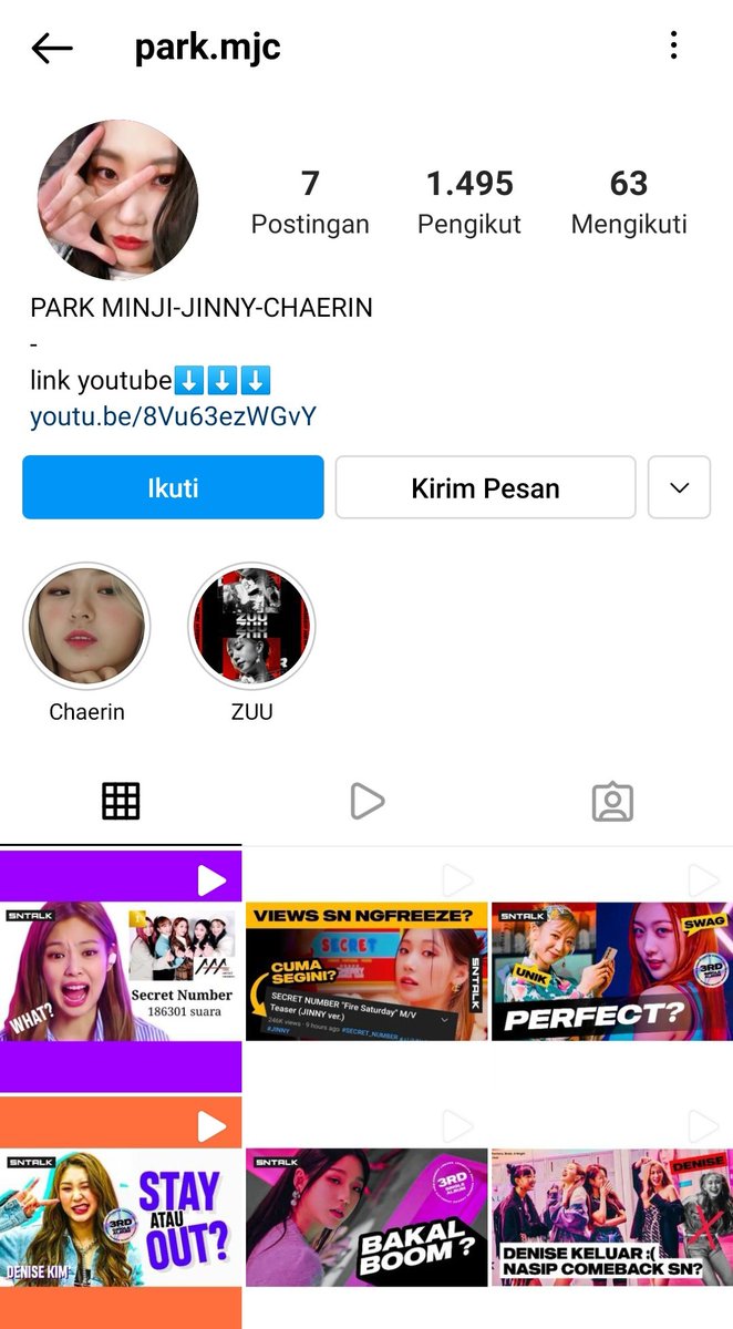 Jereinhere's tweet photo. INI AKUNNYA INSTAGRAMNYA!! BANTU REPORT!! https://t.co/PD2yv3AyRi