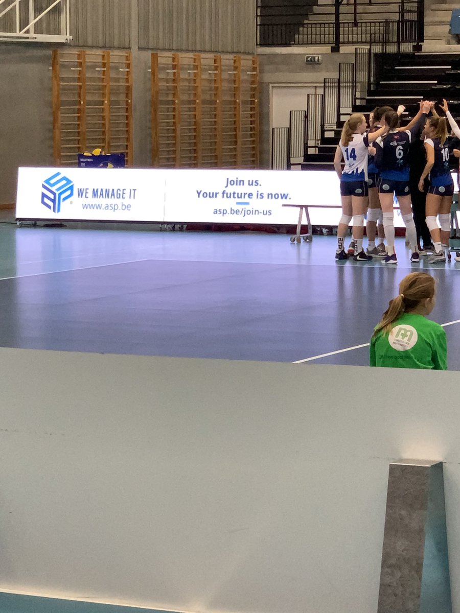asp_nv's tweet image. ASP proud sponsor of @vdkgentvolley - Very deserved victory for dames B this weekend