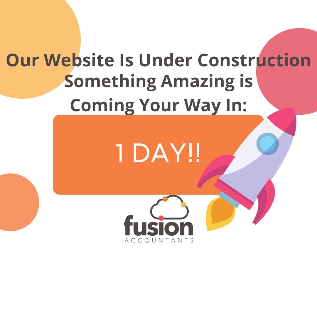 FusionAccountan's tweet photo. One More Day To Go!! 🎉
#newwebsite #newfeatures #newpages #webdesign #marketing https://t.co/eIDYh4OfPg