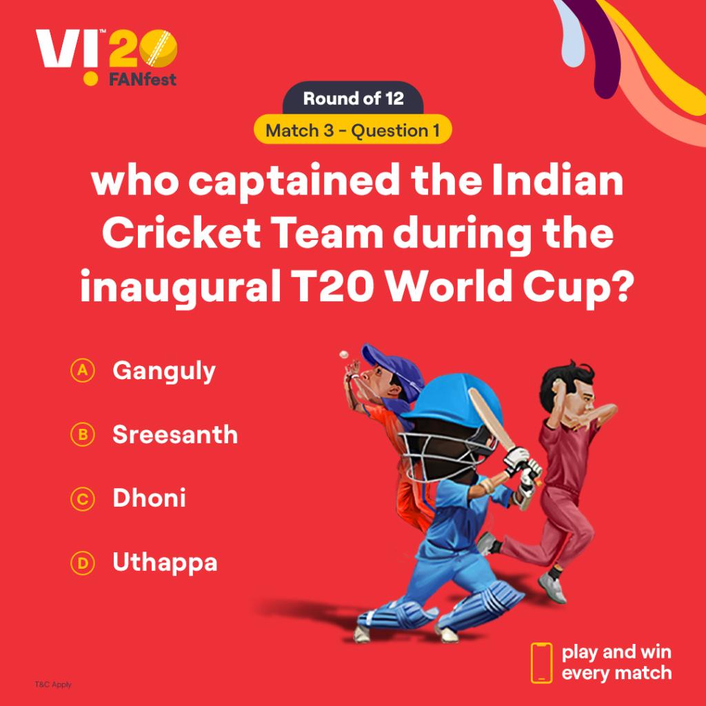 ViCustomerCare's tweet image. Know the answer? Comment the correct option below using #Vi20FANfest and stand a chance to win an iPhone.