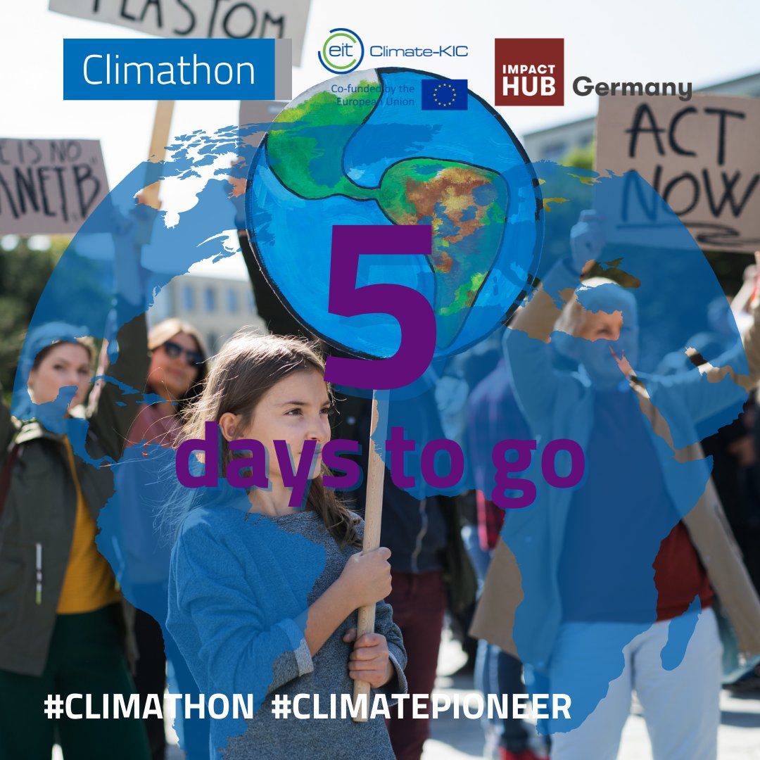 ImpactHubRuhr's tweet photo. In 5 Tagen sind wir alle Klima-Pioniere! 
#ClimathonGermany

Melde dich noch an: https://t.co/Mq9JEJ92kW

Lust vor Ort im Impact Hub Ruhr an den Challenges zu arbeiten? 
Sichere dir ein Ticket: https://t.co/Yxl9sd2rcC https://t.co/tmjRGRgcoM