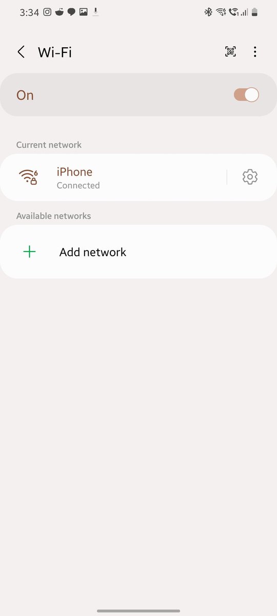 So iphone 12pro hotspot is wifi6... thats something new i learnt today...