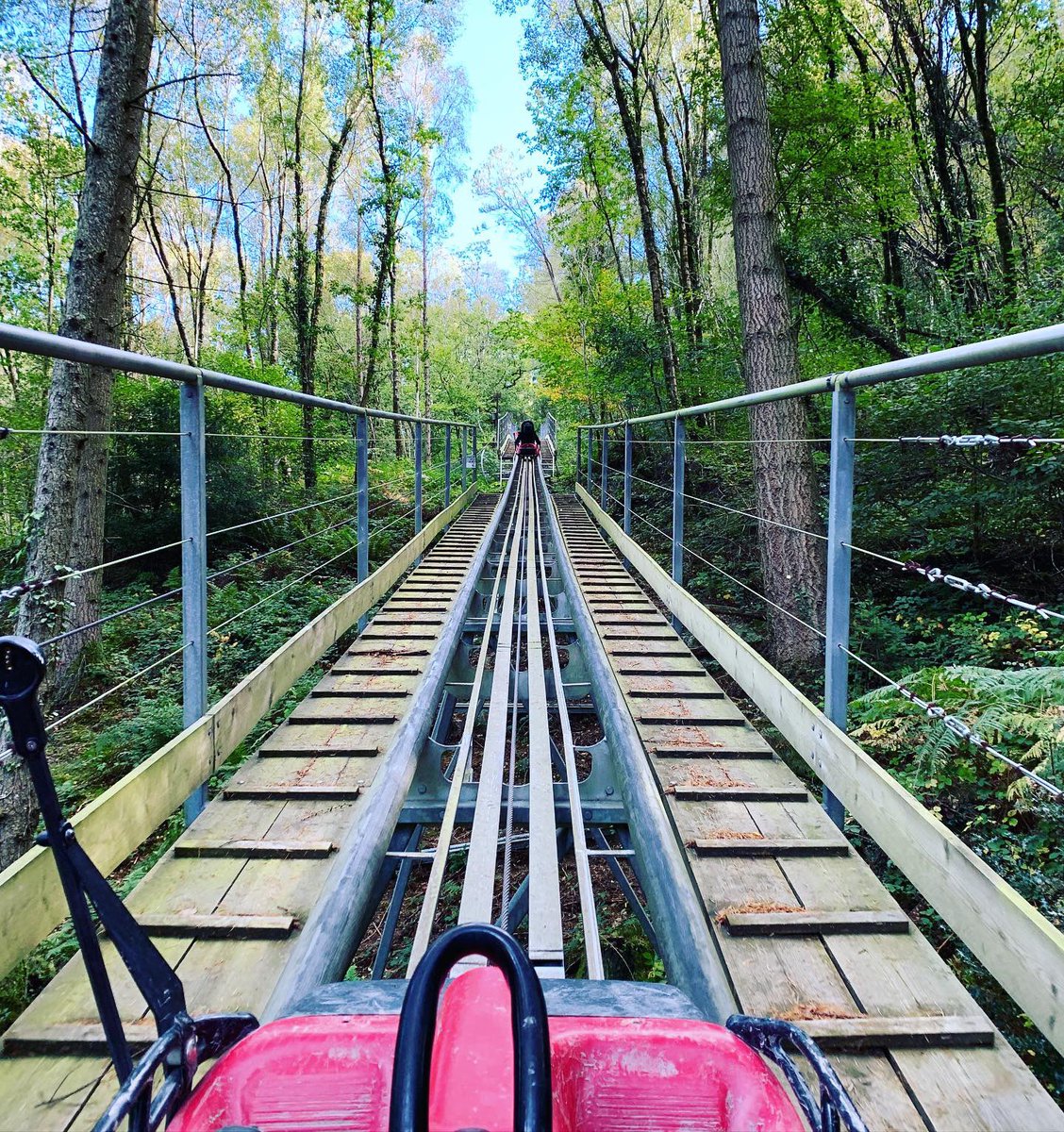 lisaronaghan's tweet photo. I feel the need, the need for regulated speed @ZipWorldUK There’s a break you say…??
#fun #wales #tobbogan #zipworldfforest #snowdonia #holiday #vacation https://t.co/8IYLuE2nWq