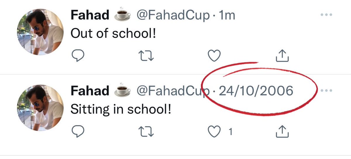 FaisalNotes's tweet photo. شقيقي فهد عاد يغرد بعد 15 عام !

@FahadCup

#يغرد_بعد_15_عام https://t.co/L4IvyAnTb7