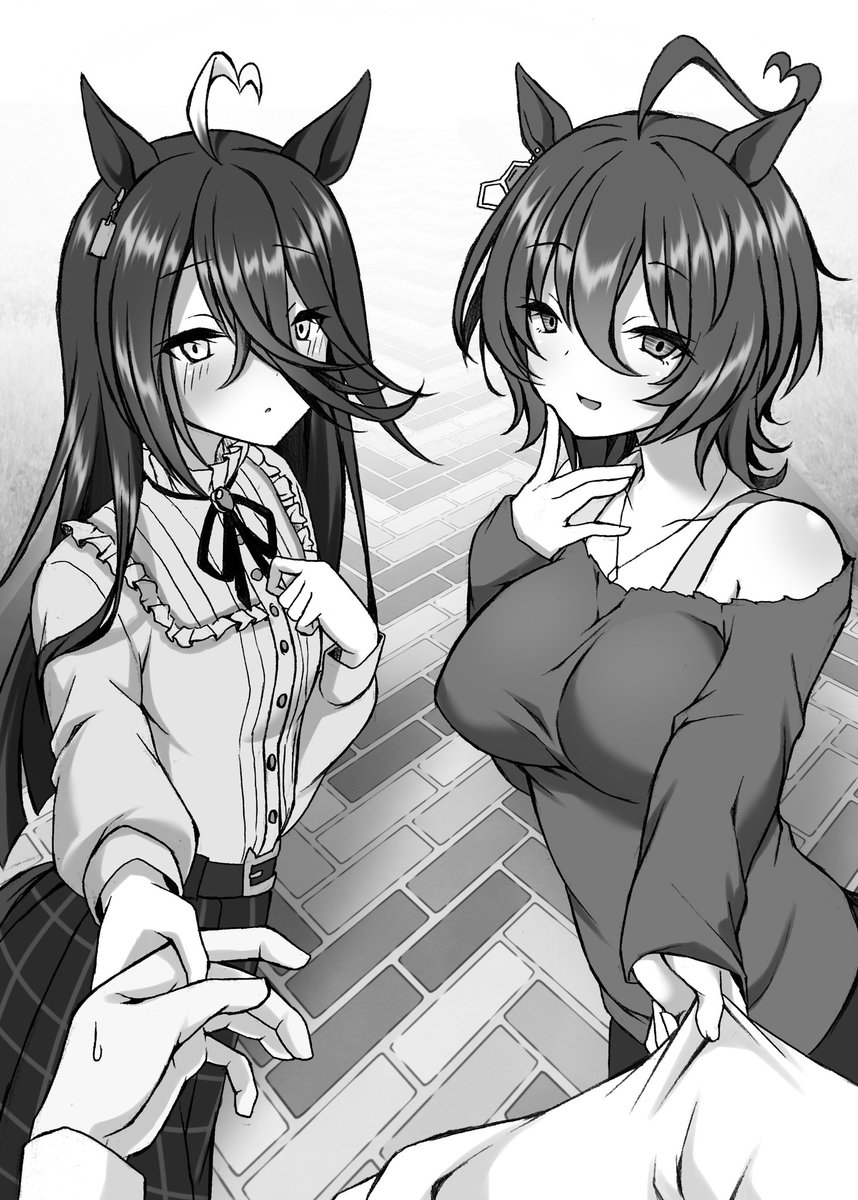 タキオンとカフェと3人でデートしたい…… 