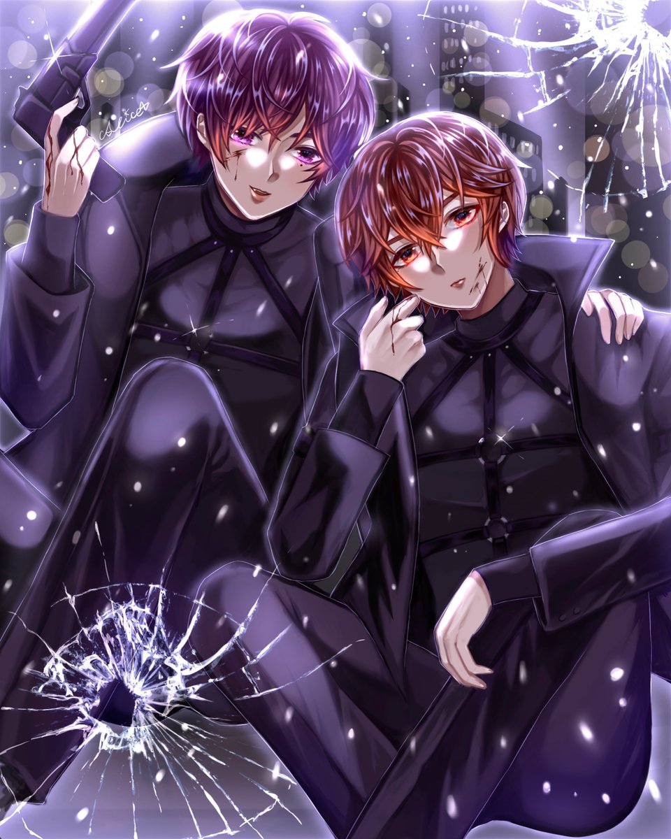 「Bloody Holy Night

#志麻
#坂田です 」|星咲ありす🍓のイラスト