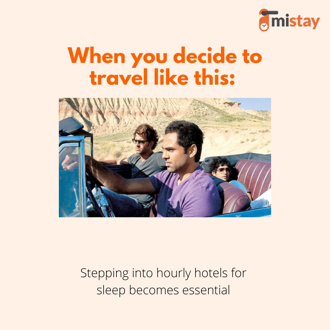 mistay_in's tweet photo. Kab tak giney, hum dhadkane
Dil jaise dhadke dhadakne do…
Par.. neendh ko math dhadkne dena 
#payforstay #hourlystay #sleep #hourlyhotels #travel  #travelling #luxury #businessclass #tourism #traveling #airport #travelphotography #traveltheworld  #trip #tripsleeps #mistay #znmd https://t.co/gmK5zSRfLT