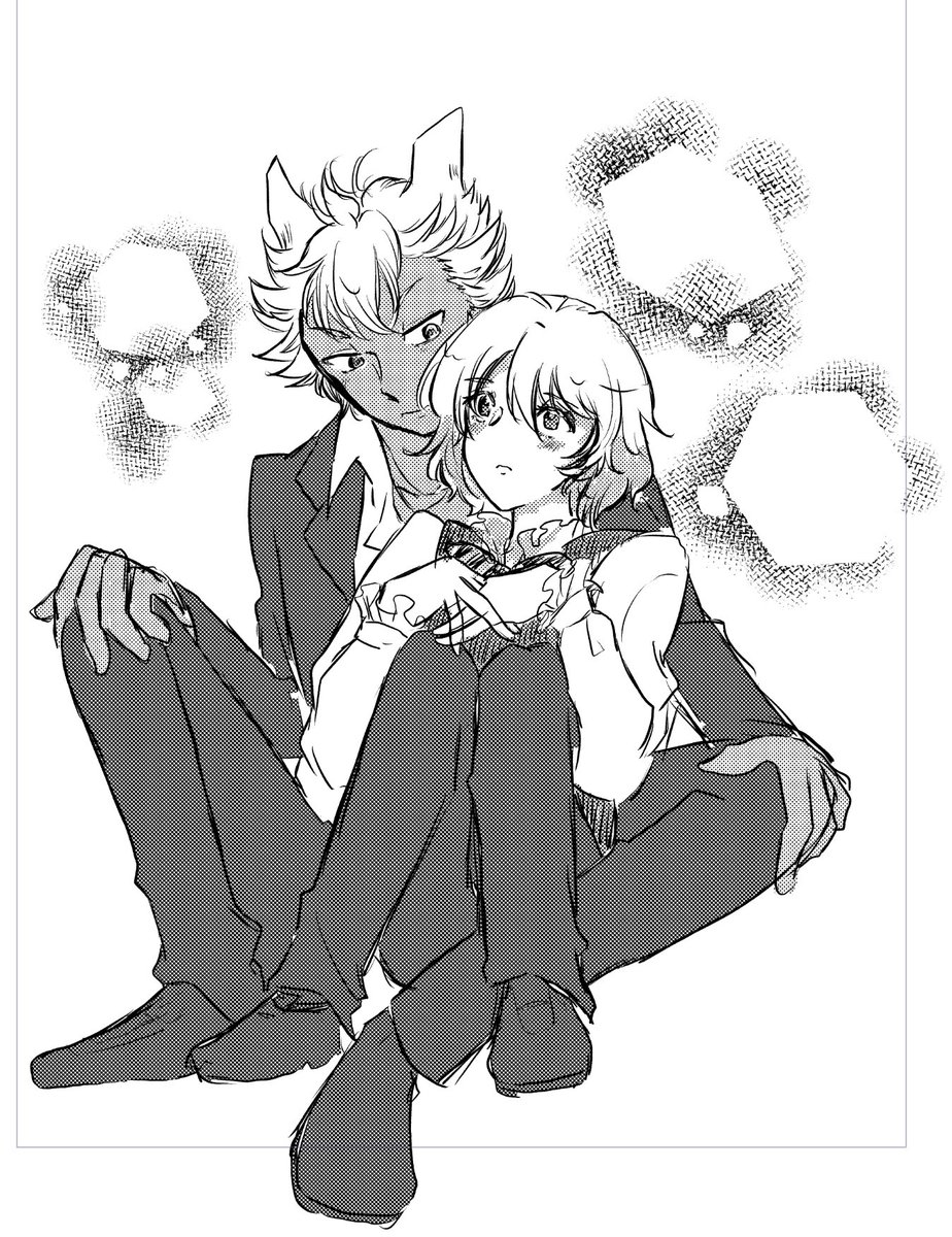 見て見て見て見てジャンル外のフョロワーがジャクエペ描いてくれたから共有します!!!!!!! 
