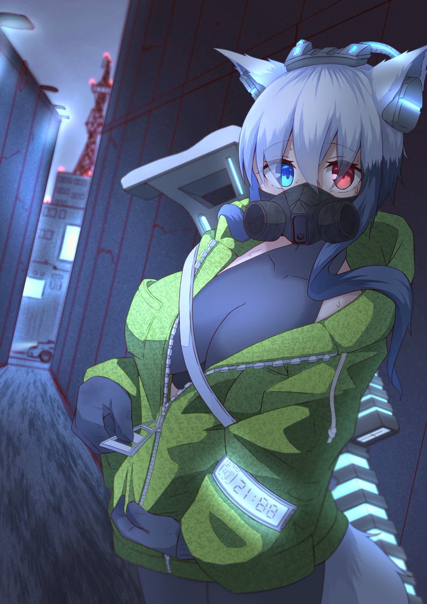 サイバーパンク的なこごちちゃん 