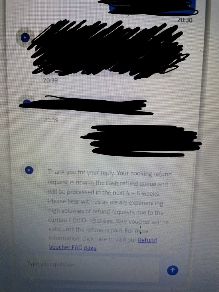 PGW_Bar's tweet photo. .@Ryanair @askryanair @RyanairPress I still haven’t got this refund from September 2020 and now I’m being told I can’t have it despite asking more times than I can remember now! https://t.co/xlxizAvNKl