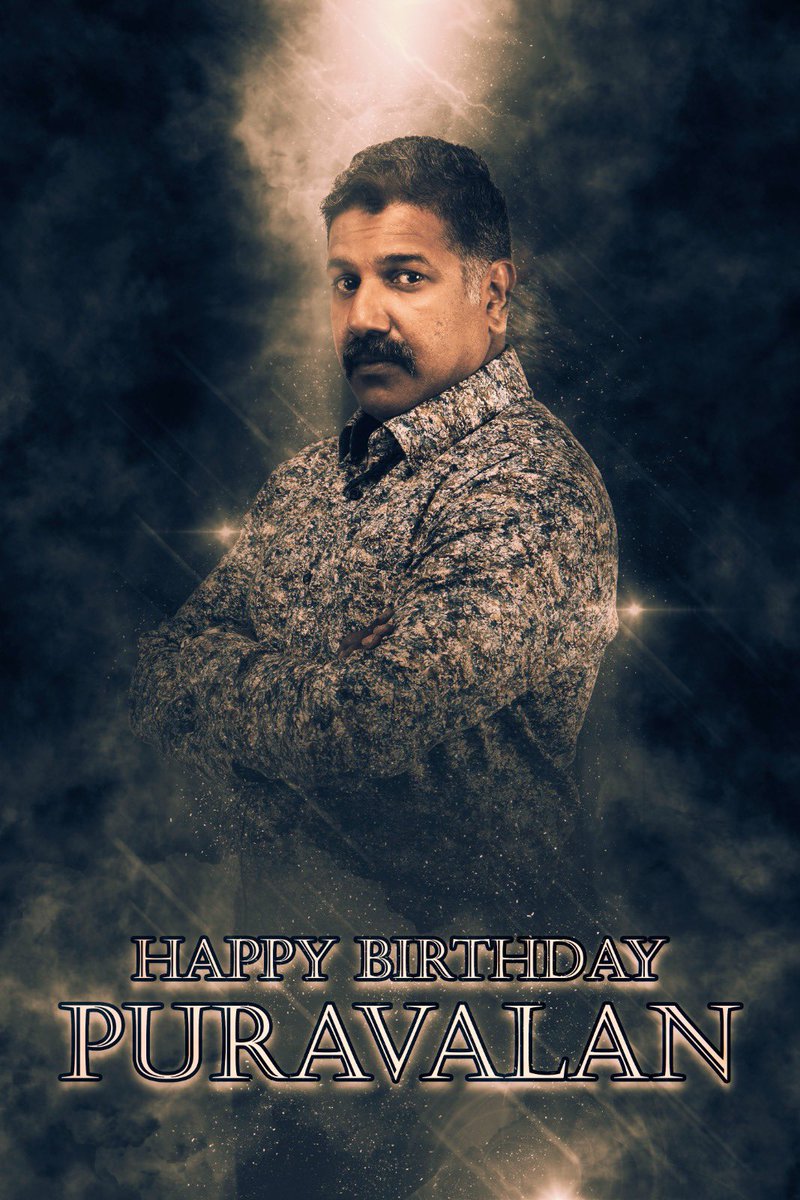 360EntPros's tweet photo. Happy Birthday Puravalan ! 🎉❤️
the man who never lost the trust in our team from day one ! wishing you good health &amp; enjoy ! - #360team #threeSIXzero https://t.co/bSyc8WNlgu